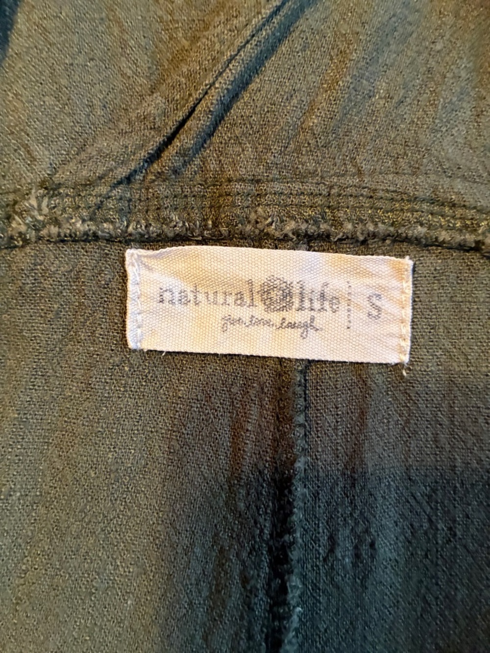 Natural Life Carly olive drab green overalls jumpsuit - Picture 6 of 7